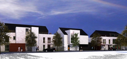 Planung Wohnensemble