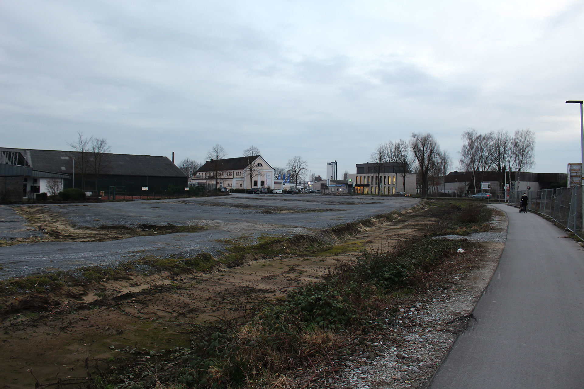 Rohbau der Stadthalle